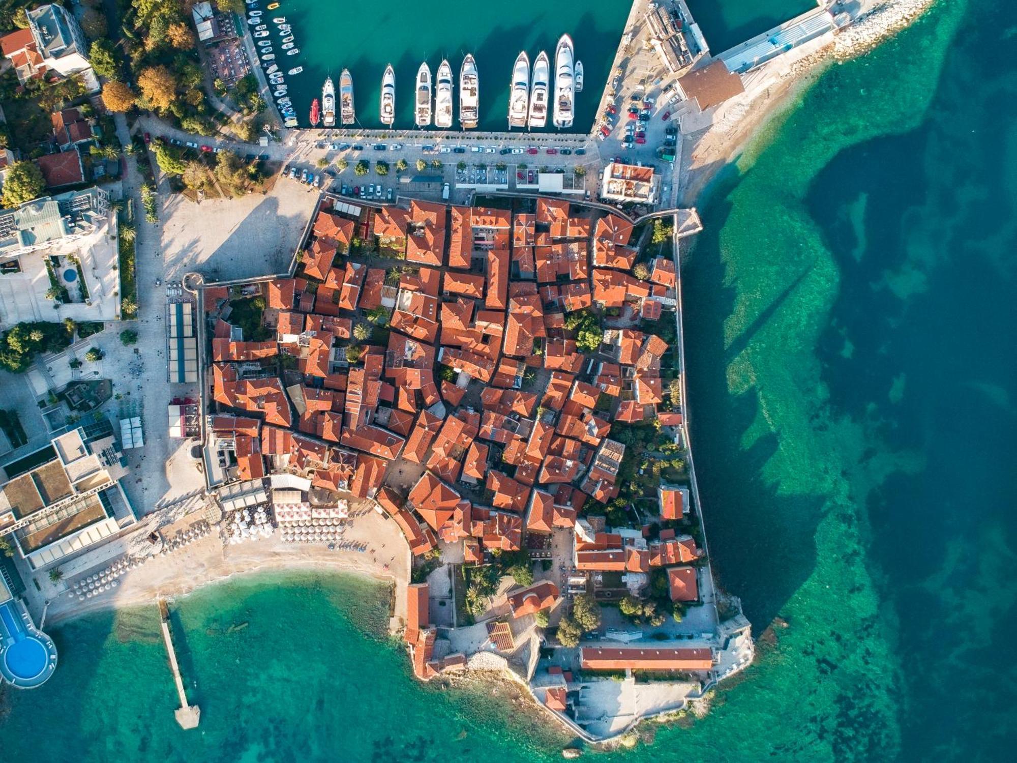 Alessandra Apartments Sveti Stefan Exterior photo